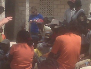 congregation from Pernier Haiti
