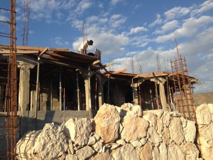 Orphanage under construction in Onaville Haiti 